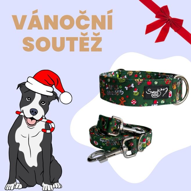 Je čas na VÁNOČNÍ SOUTĚŽ 🎄🎁 Co je letos v sázce❔ Výherce dostane obojek a vodítko z vánoční kolekce dle svého výběru -...